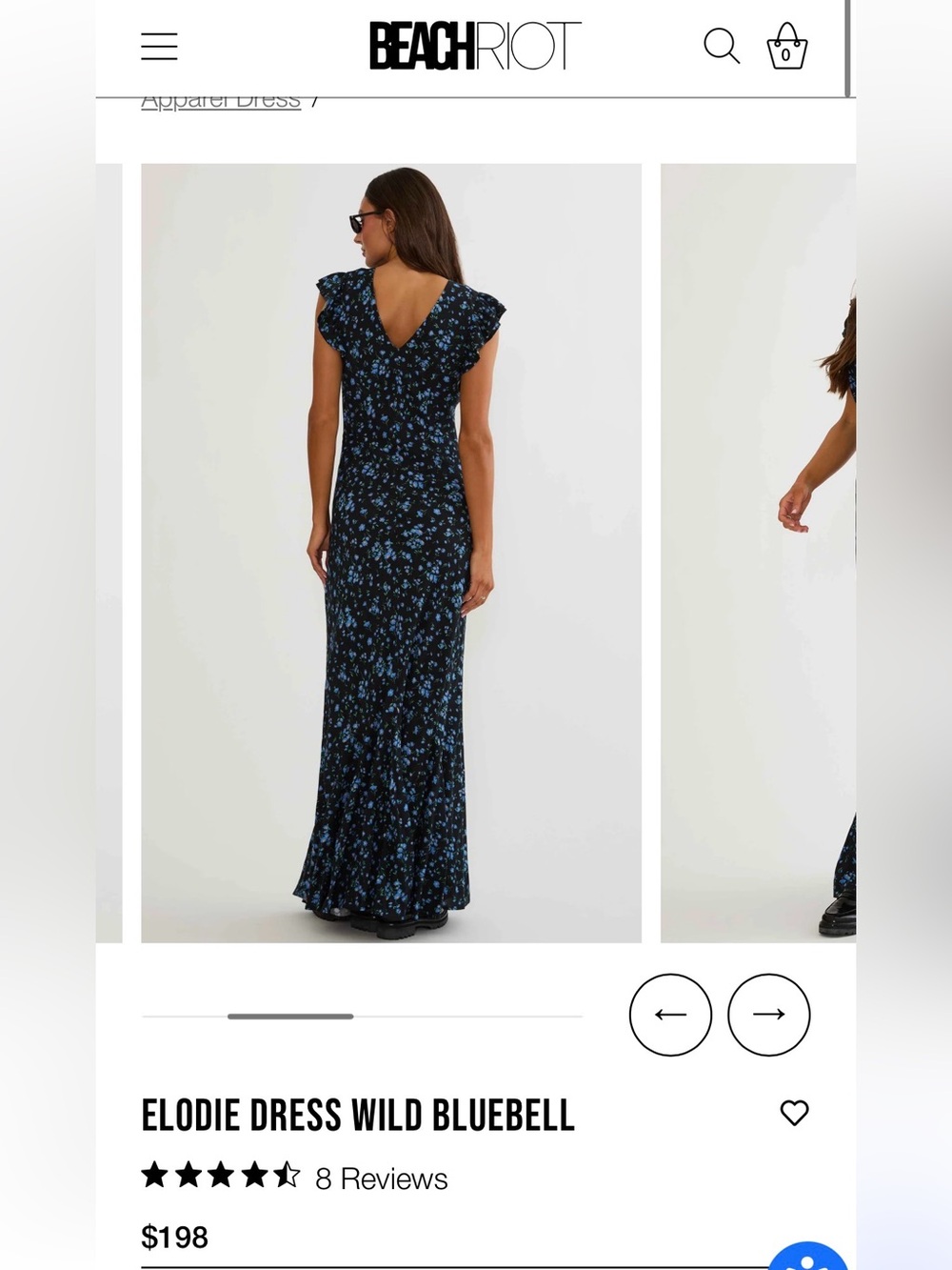 NWT beach riot dress